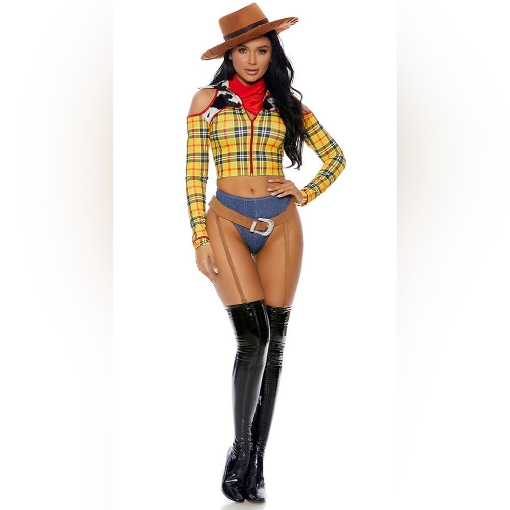 NEW Forplay Playtime Sheriff Toy Story Woody Costume Size Medium Large